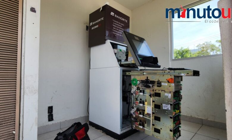 Reportan presunto robo de cajero automático y resultó ser falso