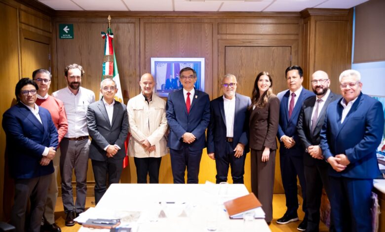 Gestiona Américo ante la SICT impulso a infraestructura ferroviaria y carretera en Tamaulipas
