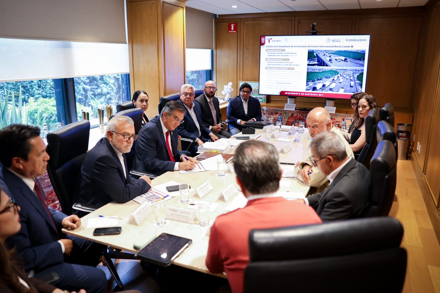 Gestiona Américo ante la SICT impulso a infraestructura ferroviaria y carretera en Tamaulipas