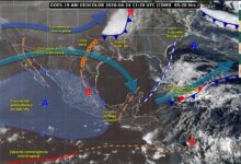 Rachas fuertes de viento y lluvias aisladas hoy en Tamaulipas