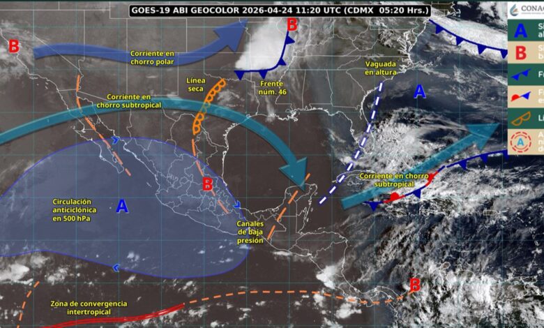 Rachas fuertes de viento y lluvias aisladas hoy en Tamaulipas
