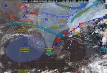 SMN pronostica lluvias, niebla y vientos por frente frío 43