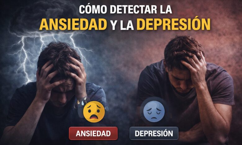 Cómo detectar la ansiedad y la depresión a tiempo