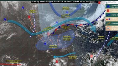Chubascos y ascenso de temperatura para los siguientes días en Tamaulipas