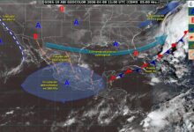 Chubascos con lluvias para el día de hoy en Tamaulipas