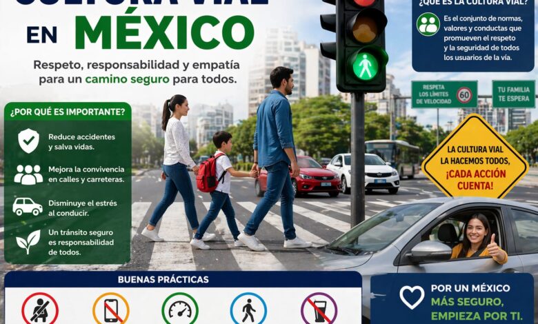 Cultura vial en México, importancia y buenos hábitos