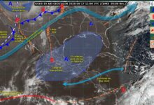 Lluvias con descargas eléctricas para el día de hoy en Tamaulipas
