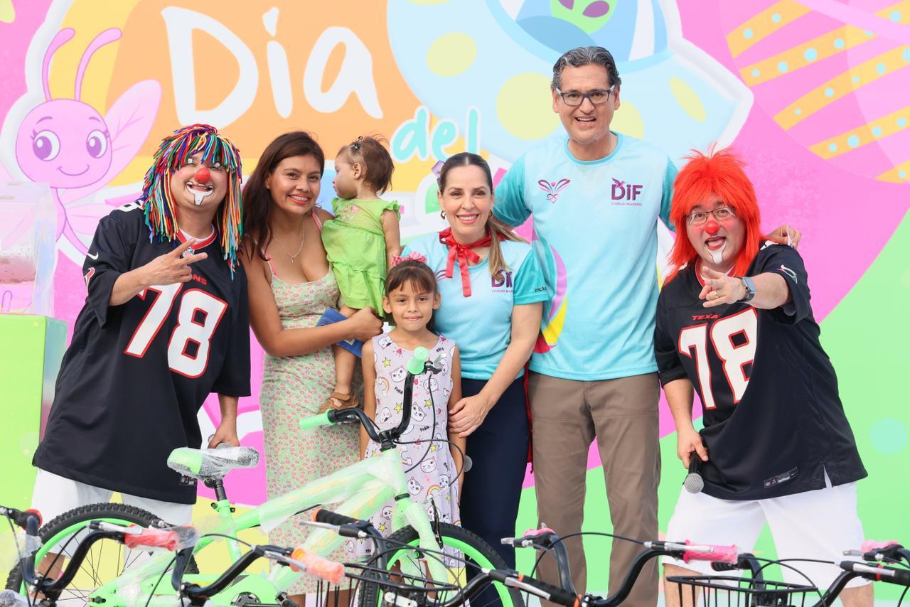 Celebran más de 4 mil niñas y niños su día con el DIF Ciudad Madero
