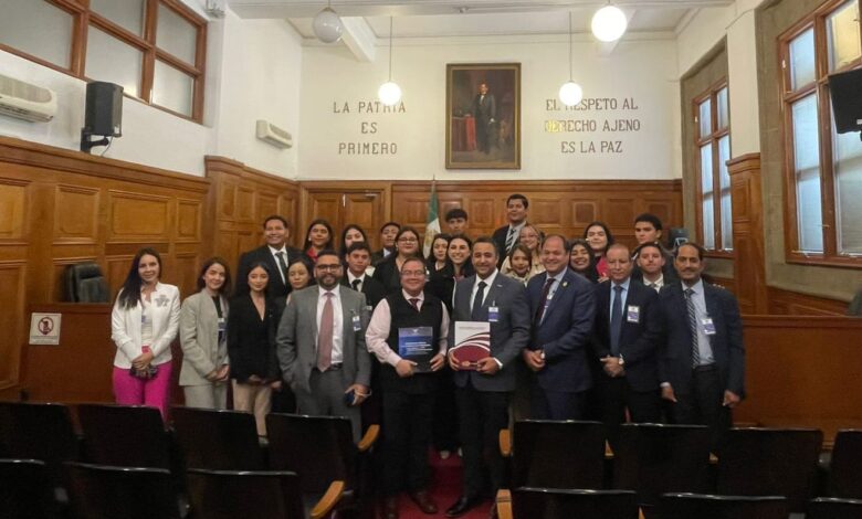 Estudiantes de la UAT realizaron una estancia académica en la Ciudad de México para visitar la Suprema Corte de Justicia de la Nación (SCJN) y la Cámara de Diputados.