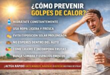 Golpes de calor; síntomas, riesgos y cómo prevenirlos