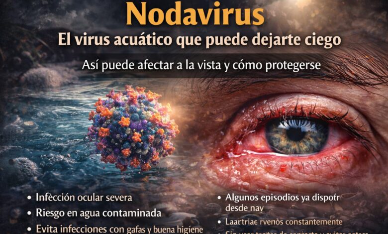 Nodavirus: qué es el virus que puede dejarte ciego y cómo protegerte