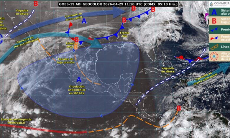 Rachas de viento y posibles torbellinos para Tamaulipas hoy