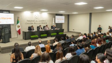 En la Universidad Autónoma de Tamaulipas (UAT) se llevó a cabo la conferencia "Voto Migrante, Elecciones 2027".