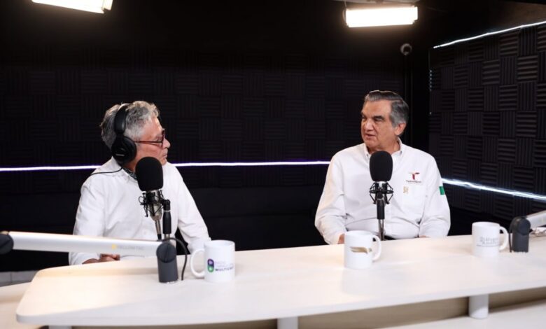 En “Diálogos con Américo”, destaca gobernador obras estratégicas para transformar Tamaulipas