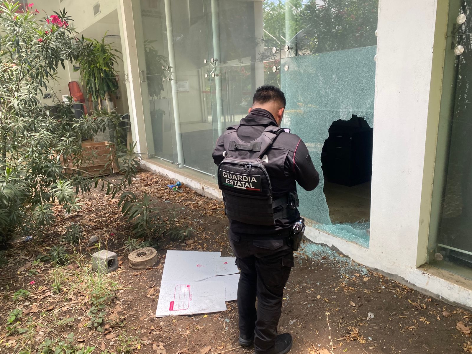 Roban instalaciones de la Delegación Tamaulipas de la Cruz Roja