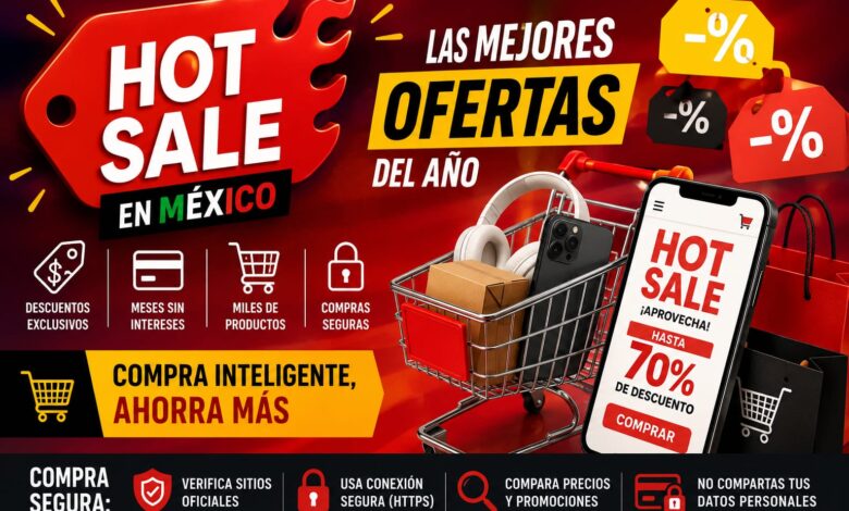 Hot Sale en México: cómo encontrar las mejores ofertas y evitar fraudes al comprar en línea