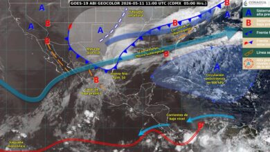 Frente frío 50 traerá intensas lluvias en gran parte de Tamaulipas