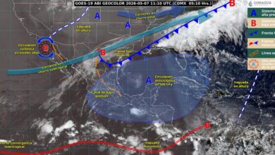 Frente frío 49 traerá lluvias fuertes al estado de Tamaulipas