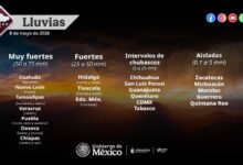 Se esperan lluvias muy fuertes para el día de hoy en Tamaulipas