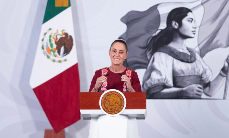 Reconoce Sheinbaum trabajo de Américo y anuncia nueva visita a Tamaulipas