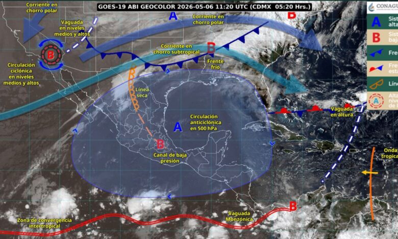 Rachas muy fuertes de viento se esperan hoy para Tamaulipas