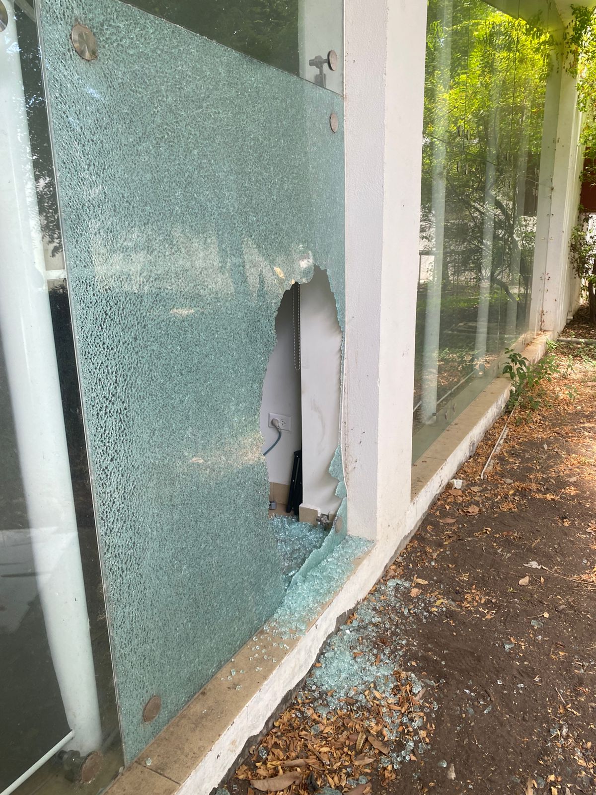 Roban instalaciones de la Delegación Tamaulipas de la Cruz Roja