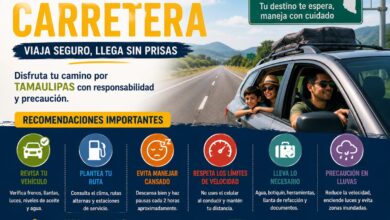 Salir a carretera en Tamaulipas: recomendaciones para viajar seguro en vacaciones