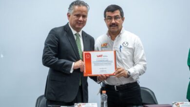 El Director del Instituto Mexicano de la Propiedad Industrial (IMPI), Santiago Nieto Castillo, impartió en la UAT la conferencia “Protección de la Innovación y la Propiedad Intelectual”.