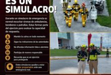 Simulacro Nacional 2026 se llevará a cabo hoy en los 43 municipios del estado