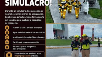 Simulacro Nacional 2026 se llevará a cabo hoy en los 43 municipios del estado