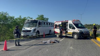 Fatal accidente deja sin vida a un hombre en el Libramiento Naciones Unidas