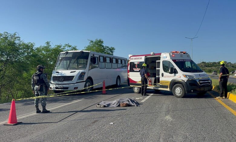 Fatal accidente deja sin vida a un hombre en el Libramiento Naciones Unidas