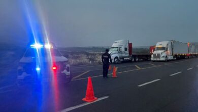 Elementos de Tránsito Estatal mantienen labores en carretera