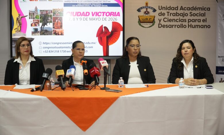La Universidad Autónoma de Tamaulipas (UAT) será sede del LXIII Congreso Nacional y XIII Internacional de Trabajo Social.