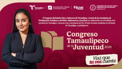 Convoca INJUVE a participar en el Congreso Tamaulipeco de la Juventud 2026