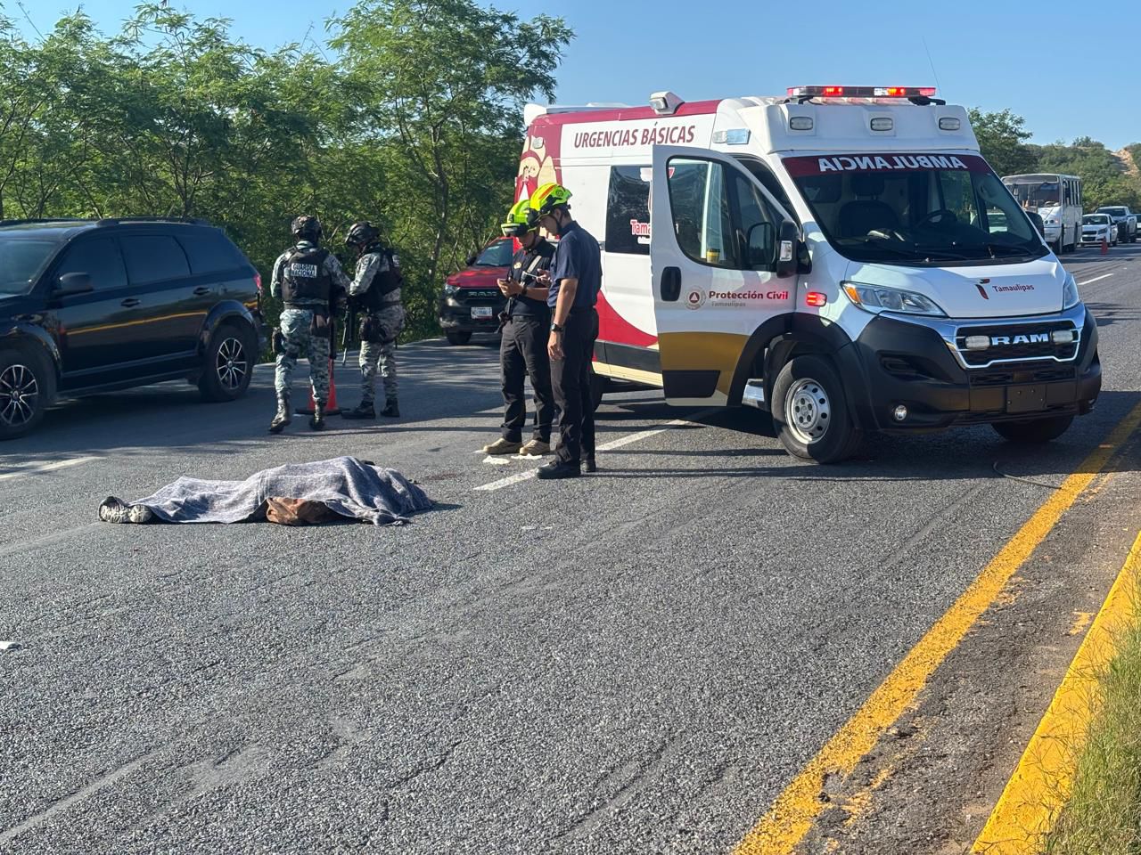 Fatal accidente deja sin vida a un hombre en el Libramiento Naciones Unidas