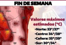 Ingreso de humedad tropical favorecerá un aumento en la sensación de bochorno