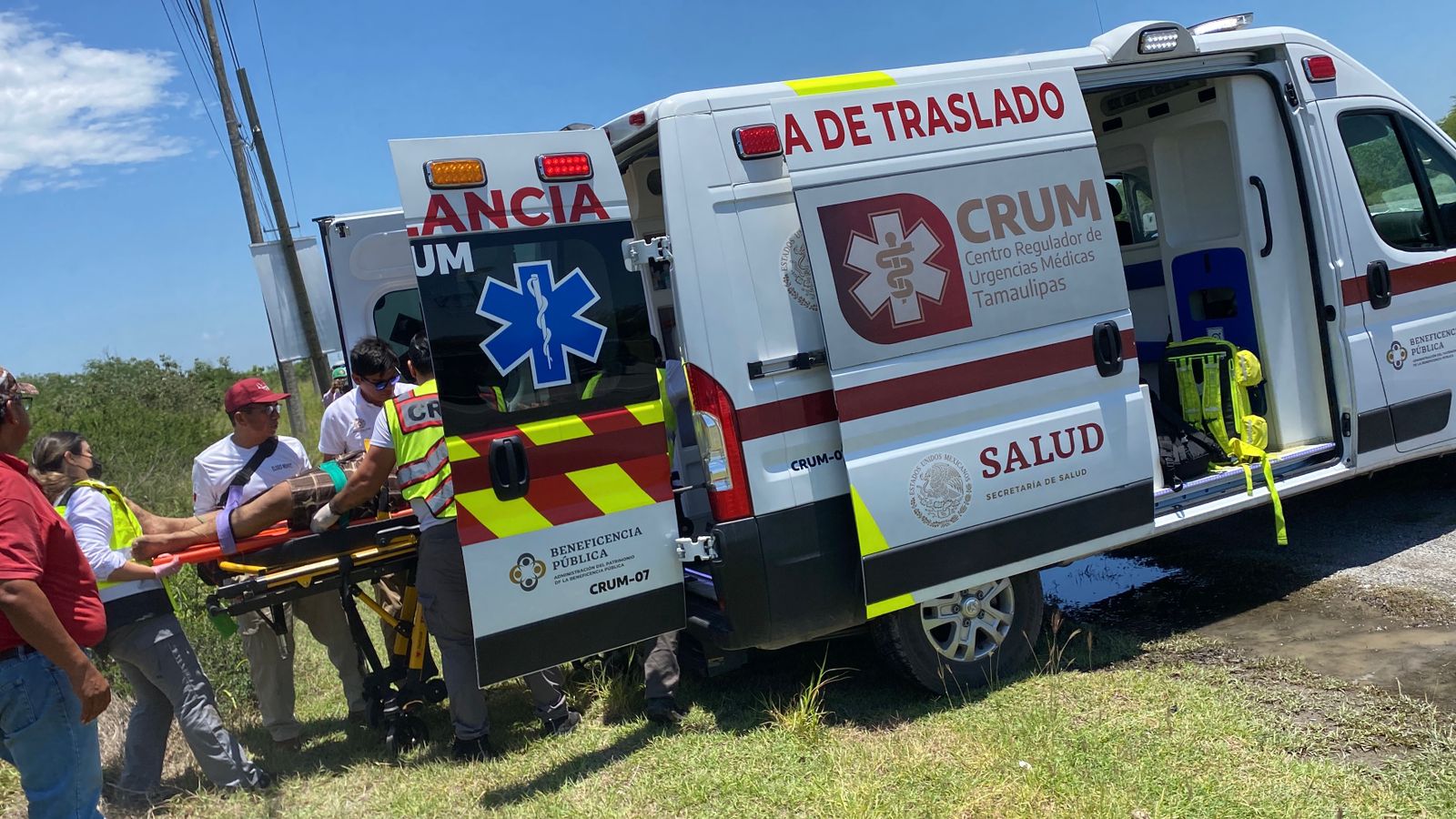 Lesiones tras volcadura