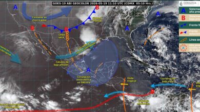 SMN advierte condiciones extremas con posible caída de granizo en Tamaulipas