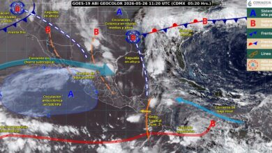 Se esperan lluvias puntuales intensas para Tamaulipas