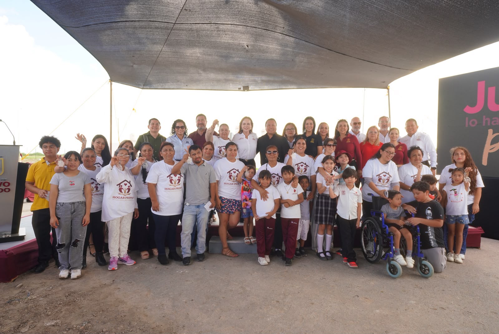 Carmen Lilia impulsa vivienda social para mujeres jefas de familia con programa Hogar Propio