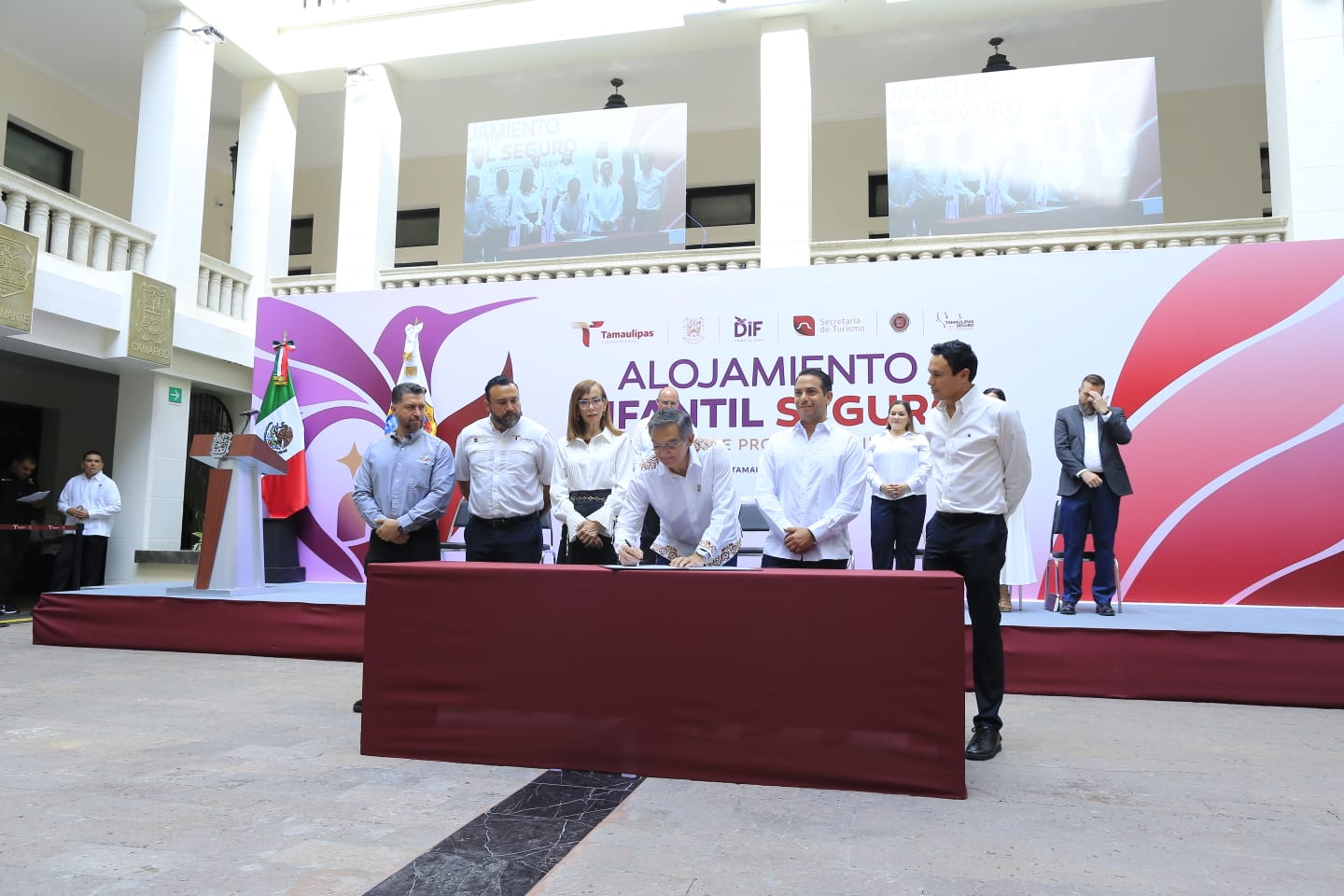 Ponen en marcha Américo y María Villarreal, Alojamiento Infantil Seguro