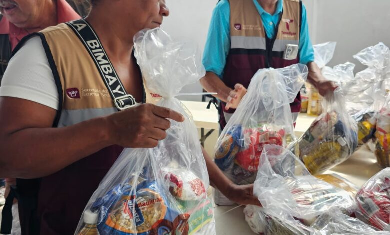 Despensas en Tamaulipas tendrán credenciales con QR para beneficiarios
