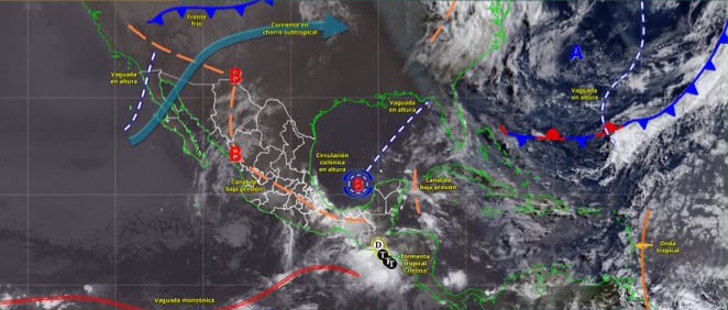 Lluvias fuertes afectarán Tamaulipas este miércoles: SMN