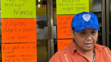 Maestros exigen cambios en delegación del ISSSTE en Tamaulipas