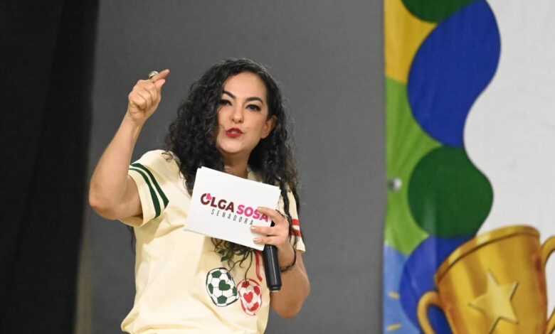 Olga Sosa, Senadora de Morena refrenda el respaldo a la política de defensa de la soberanía nacional, impulsada por la Presidenta Claudia Sheinbaum.