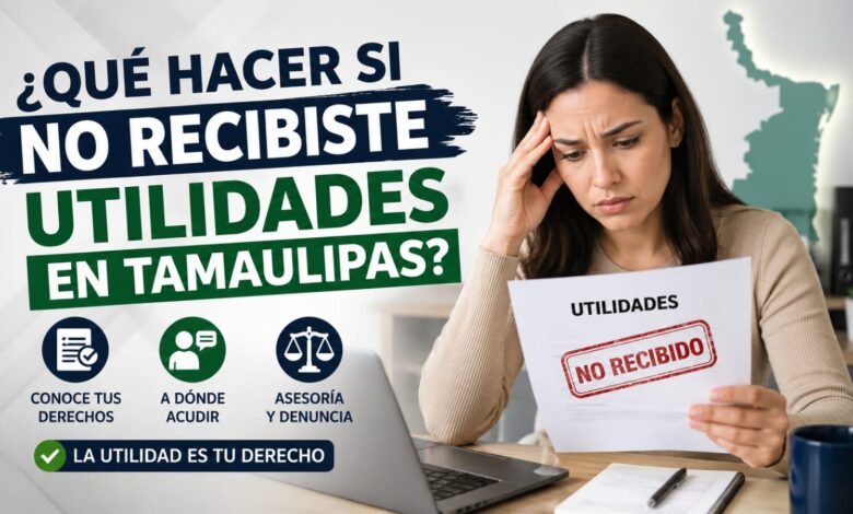 Qué hacer si no recibiste el pago de tus utilidades en tiempo y forma