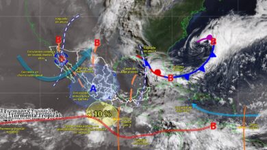 Lluvias fuertes en Tamaulipas activan alerta por tormentas y granizo