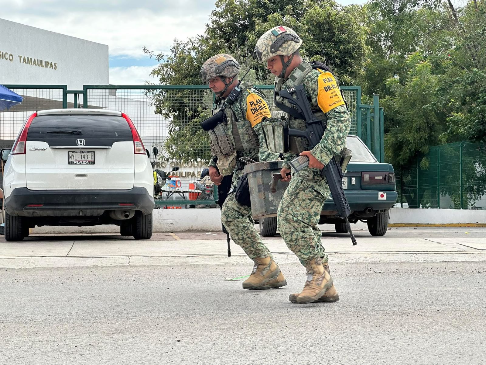 Realizan simulacro de amenaza de bomba en Centro Oncológico de Victoria