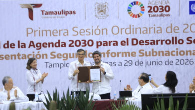 Reconocen al gobernador Américo Villarreal Anaya por avances de Tamaulipas en la agenda 2030